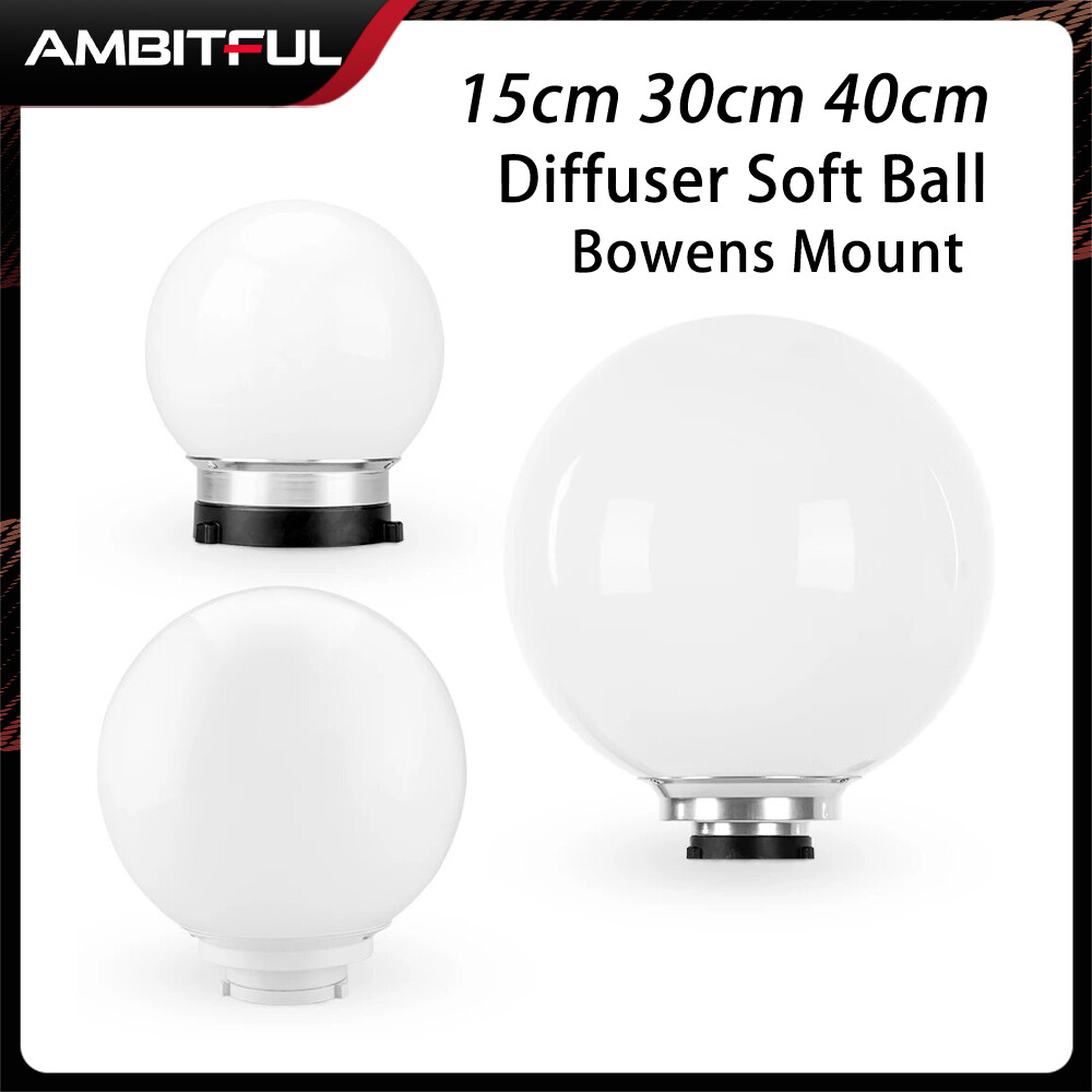 Ambitful 15cm 30cm 40cm Chụp ảnh thông dụng khuếch tán bóng mềm Khung máy ảnh Bowens Dome Softbox studio phụ kiện cho đèn flash studio ánh sáng