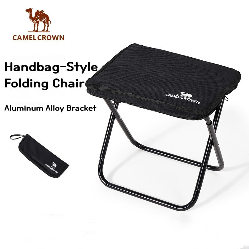 CAMELCROWN Folding Chair Camping Chair Picnic Aluminum Stool Character