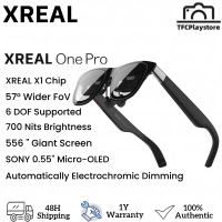 XREAL One Pro Smart AR Glasses Native 3DoF 120Hz Highest Refresh Rate 57° FOV Ultra-wide Curved Display Auto Electrochromic Sound By Bose