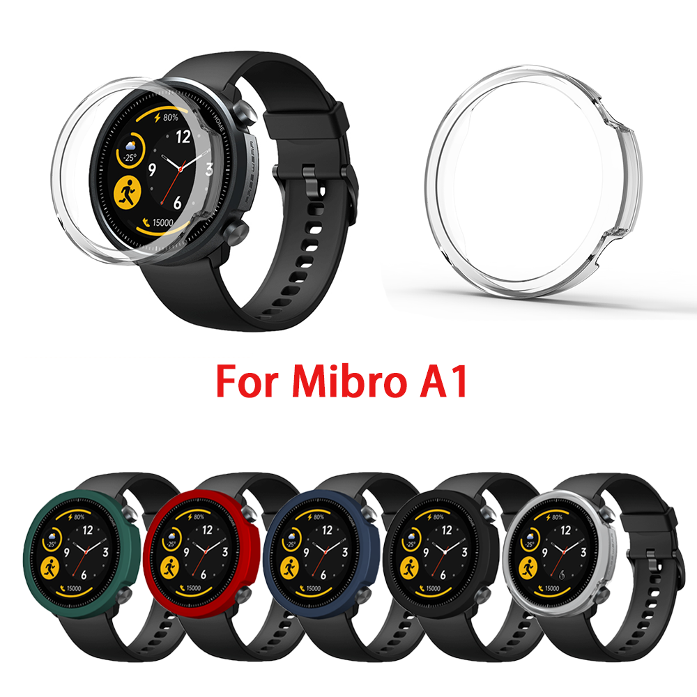 Smart Watch Accessories Half Pack PC Protective Case For Mibro A1 Anti