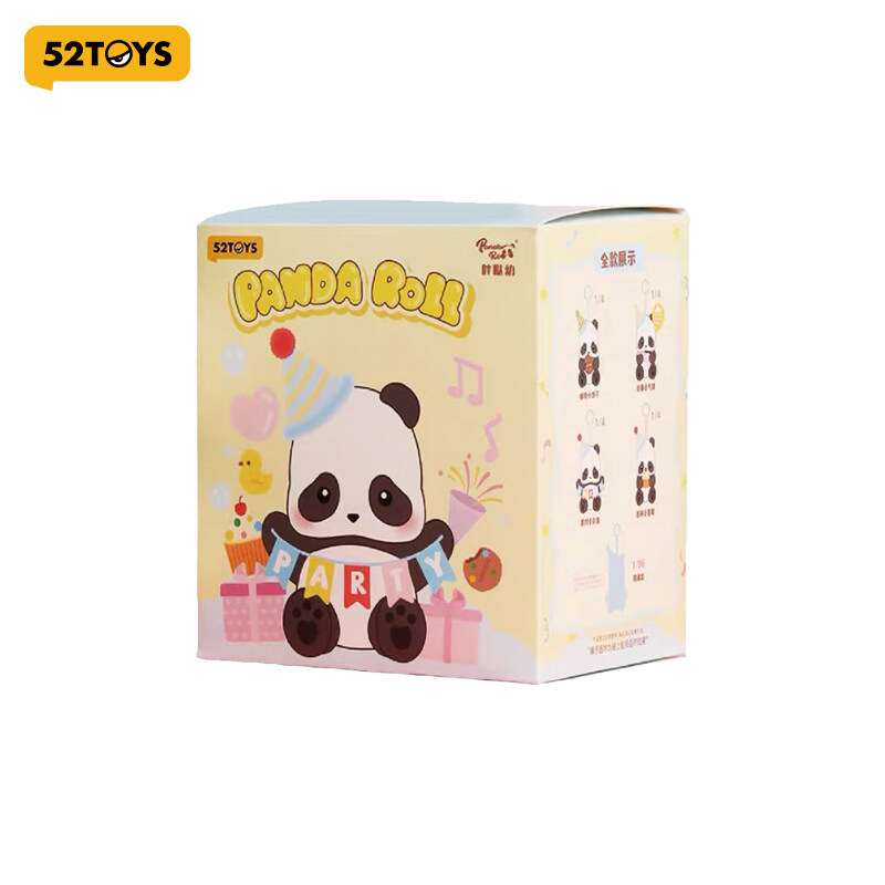 52TOYS Panda Roll Party Series Plush Toy Blind Box Series Blind Box Figure Toy