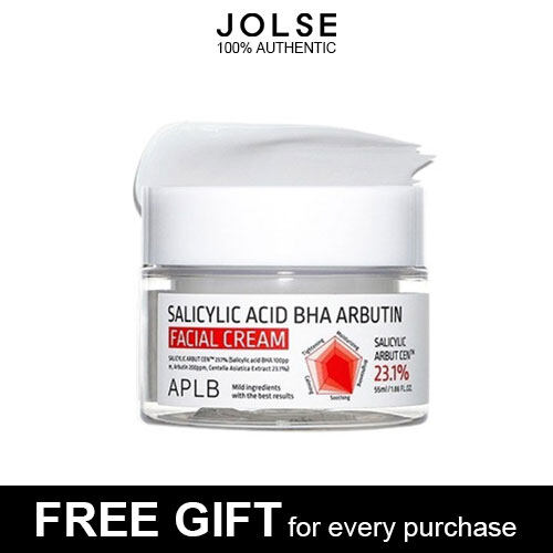 Aplb axit salicylic BHA Arbutin Kem thoa mặt 55ml