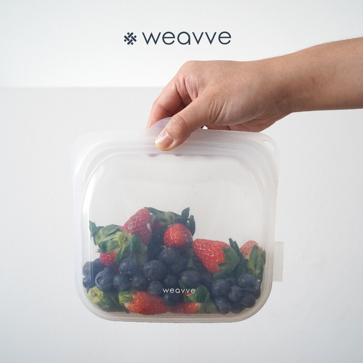 Gambar Weavve Home Stand Up Silicone Food Bag