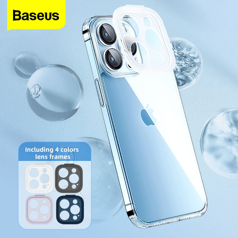 Baseus Ốp điện thoại cho Iphone 14 Pro Max trong suốt chống sốc Trường Hợp Đối Với iPhone 14 Cộng Với 2022 vỏ lưng điện thoại bảo vệ