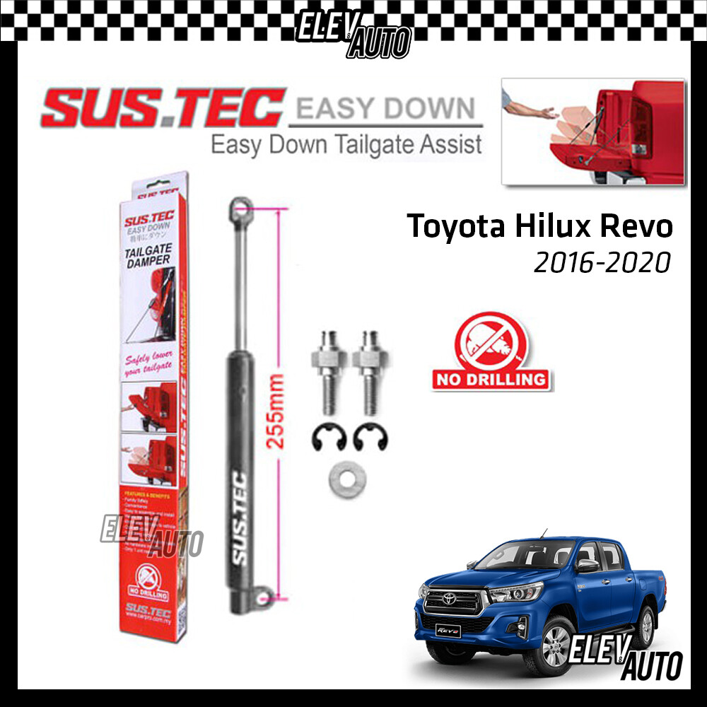 Gasveer Stutten Een Paar Voor Toyota Voor Hilux GUN125 Voor Revo 2015-2021 Auto Achterklep Vertragen Ondersteuning Staaf Lift Strut Bar Gas Shock Demper Achterklep Stutten