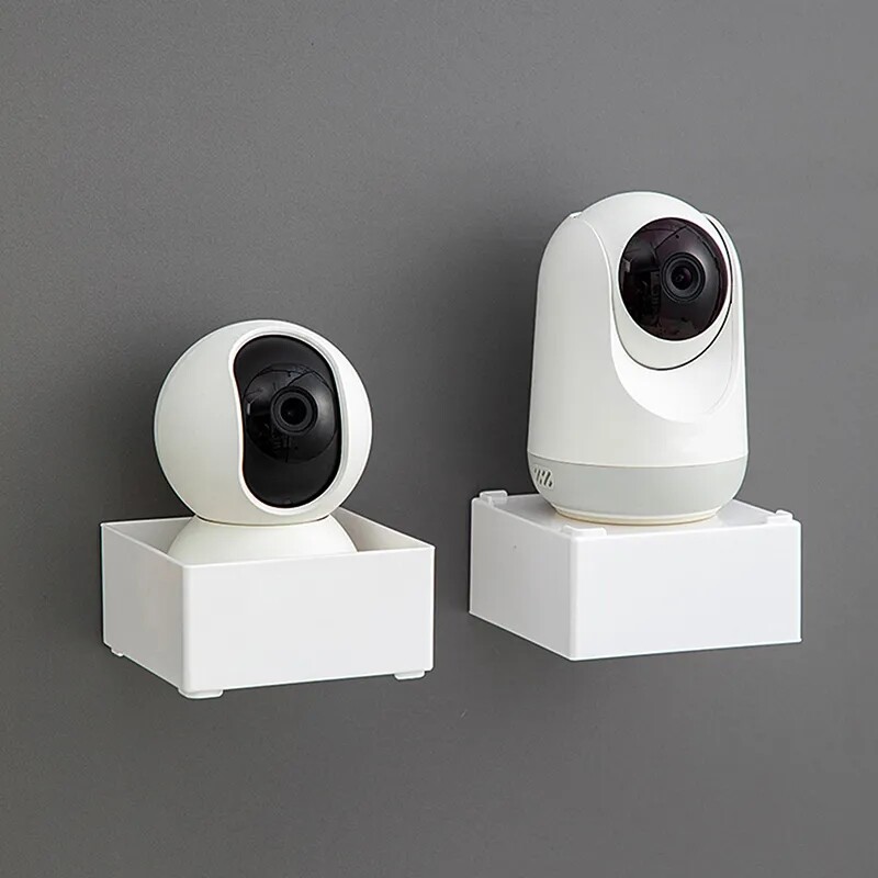 Traceless gắn tường an ninh máy ảnh kệ Punch-Miễn phí Loa mini đứng Fixer chủ Văn phòng nhà cửa Punch-Miễn phí hộp lưu trữ