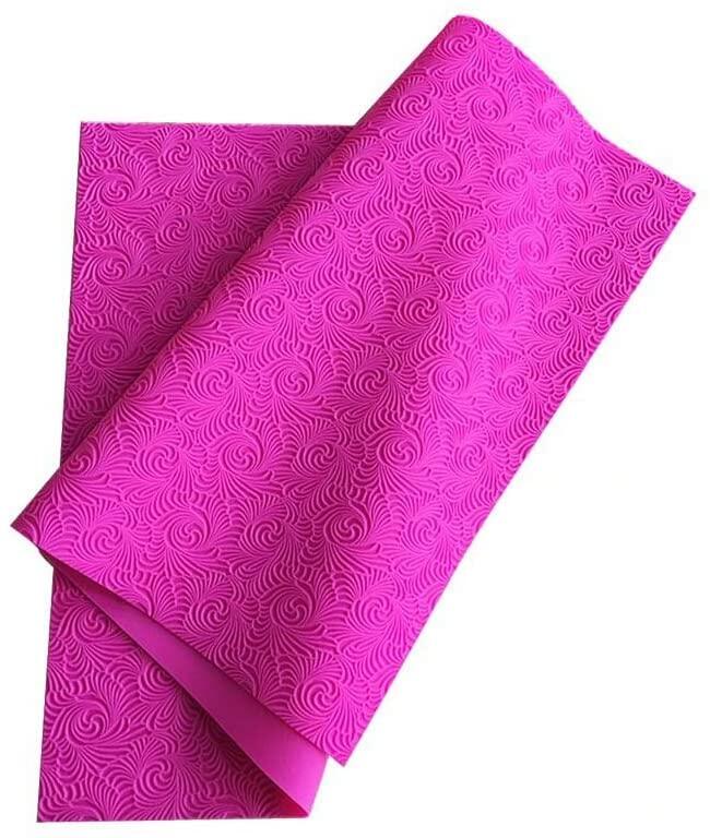 Gambar Flower Pattern Cake Lace Mat Silicone Lace Impression Mold Baking Border Rind Fondant Cake Brim Decor Mold Bake Emboss Mat Cake