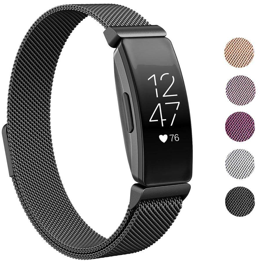 fitbit inspire hr stainless steel mesh band