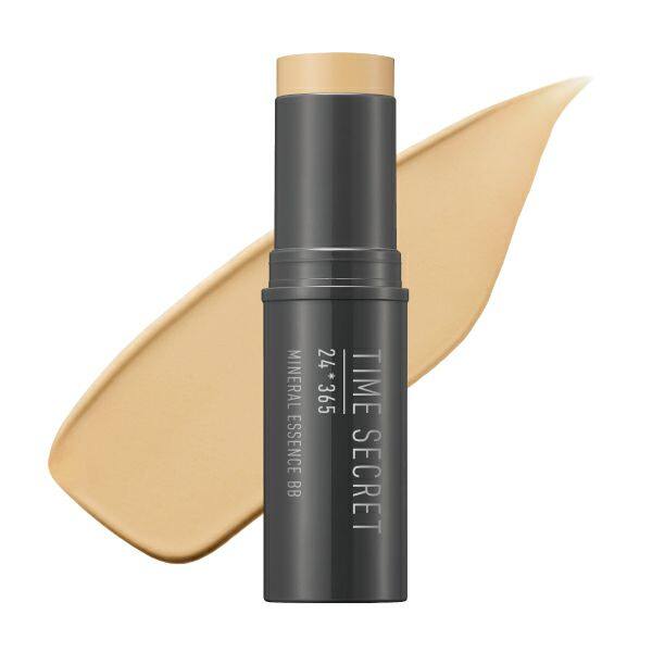 Gambar Time Secret Mineral Essence BB Stick Coverage Full SPF25 PA++ 12g Semi Matte (Natural Ocher Medium Ocher Light Ocher)?Ship directly from Japan?