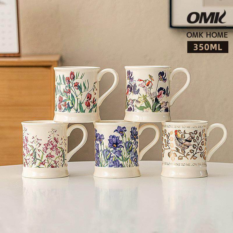 Omk kiểu Pháp Cốc gốm 350ml cốc cà phê