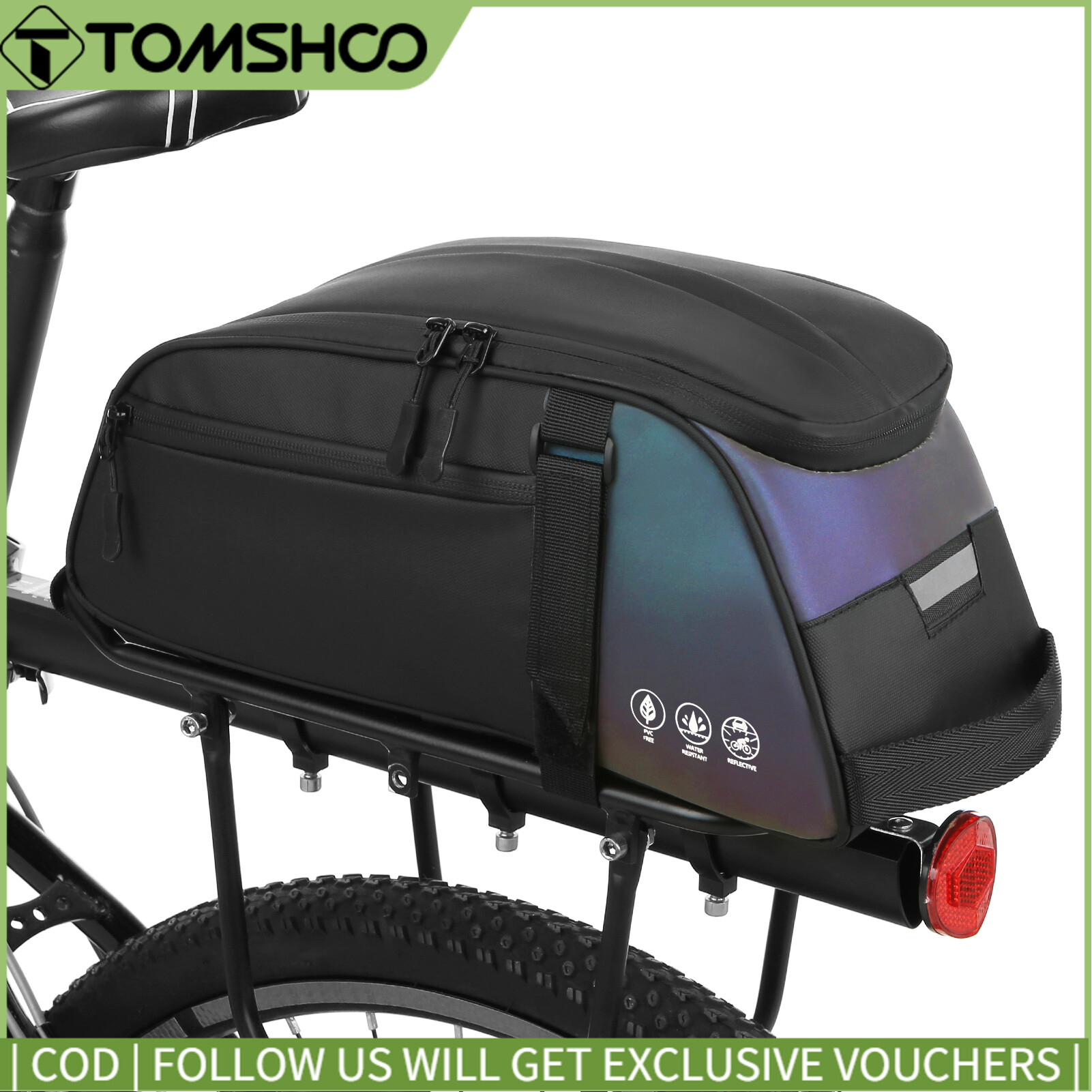 Túi đựng đồ sau xe đạp chống nước túi đựng đồ sau xe đạp túi đựng đồ sau xe đạp