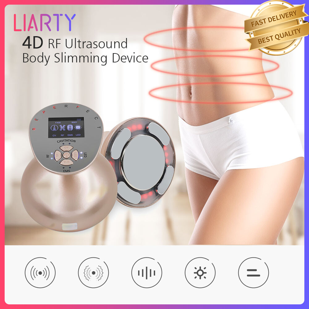 Gambar LIARTY Ultrasound RF EMS Facial Machine Body Slimming Massage Lifting Tightening Tender skin Beauty Device