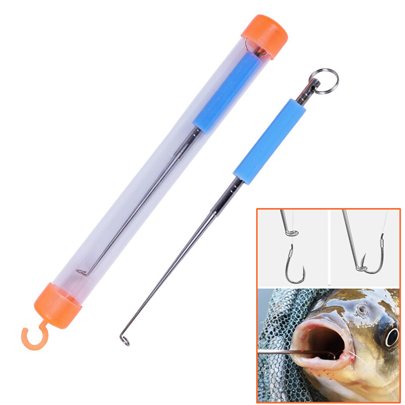 Thép không gỉ dễ dàng móc câu cá Remover an toàn móc câu extractor detacher nhanh chóng tách Thiết bị dụng cụ câu cá thiết bị