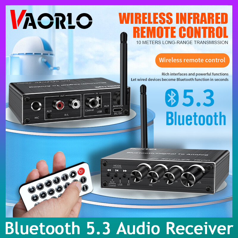 1Mii B03Pro Bluetooth 5.3 Transmitter en ontvanger voor 2