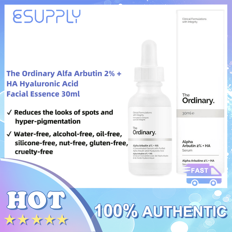 Gambar The Ordinary Alfa Arbutin 2% + HA Hyaluronic Acid Serum Face Essence 30ml Canada