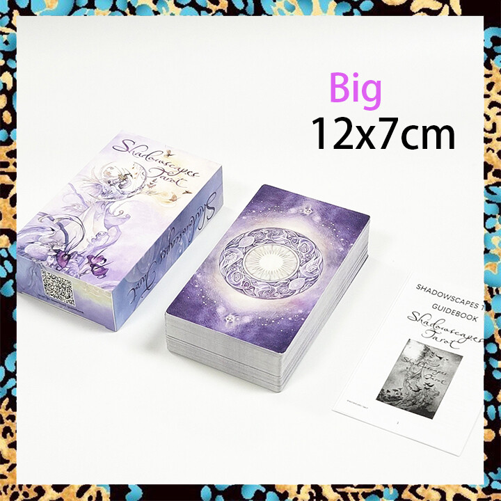 Bộ bài tarot shadowscapes | kèm sách hướng dẫn bằng giấy | kích thước lớn tiêu chuẩn 12x7cm | bộ bài tarot 78 tờ và sách hướng dẫn phiên bản tiếng anh | tarot oracle card