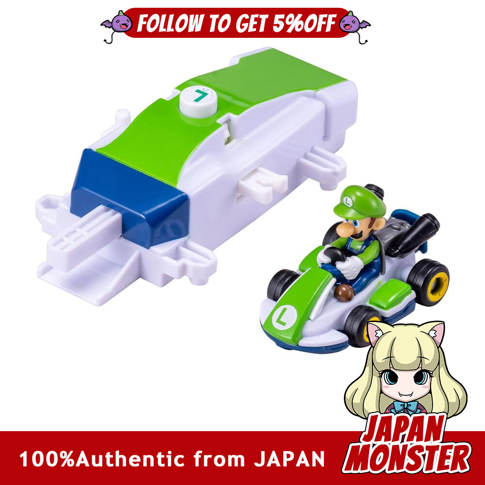Takara Tomy Drift Tomica Mario Kart Drift Starter Set Luigi Standard Kart Minicar Toy Japan