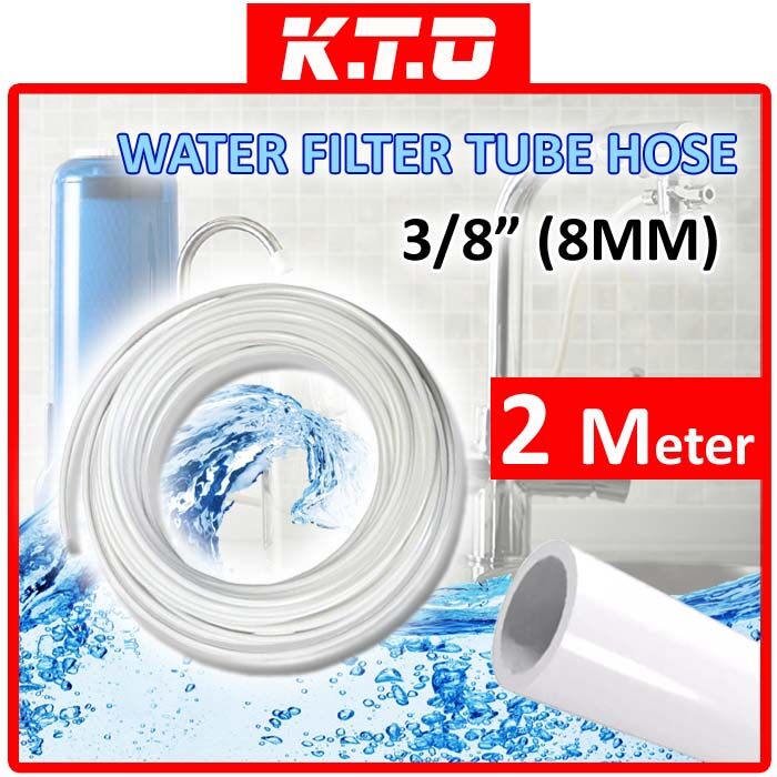 50 Metres Water Filter Pipe Tube Hose Blue 1/4" 6mm NSF Tubing LLDPE 15 Bar 