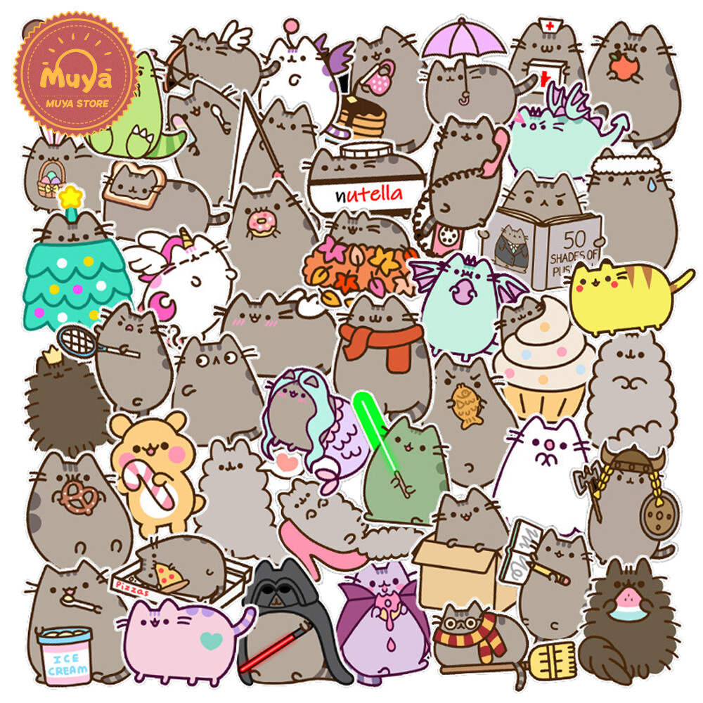 Buy Pusheen Cat Sticker Online at a Better Price Lazada Malaysia