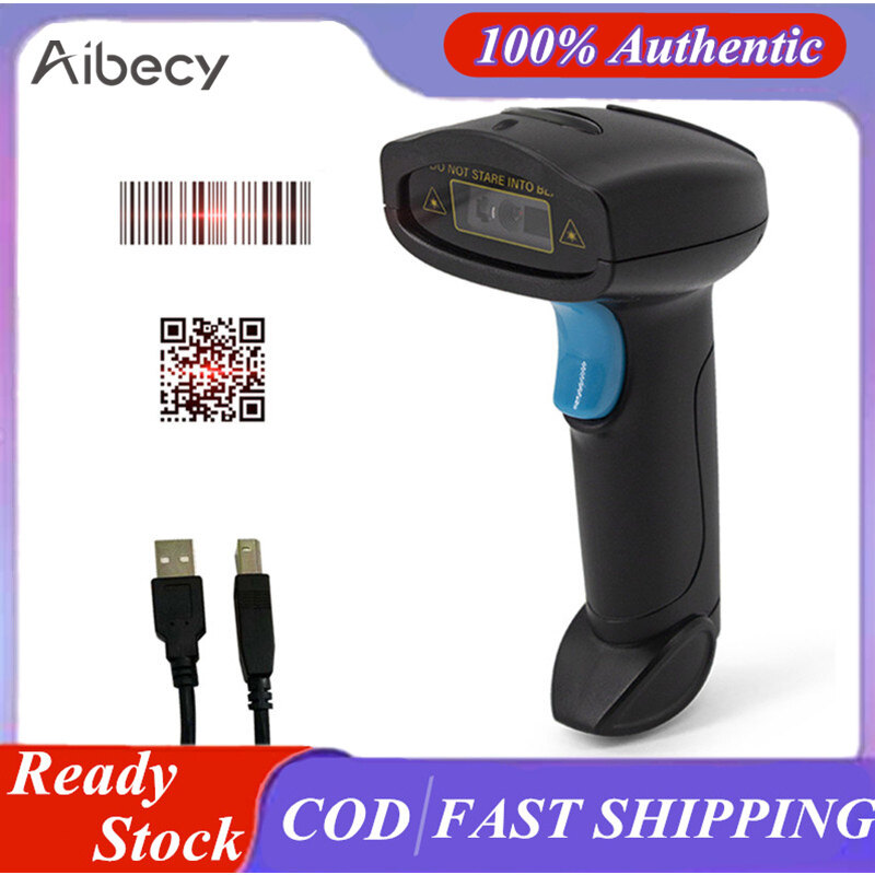 Máy Quét Mã Vạch Aibecy 1D 2D, Đầu Đọc Mã Vạch Không Dây USB Cầm Tay Kích Hoạt Thủ Công/Quét Tự Động Liên Tục Hỗ Trợ Mã Giấy Tương Thích Với Windows Android Mac Dành Cho Cửa Hàng Bán Lẻ Siêu Thị Kho Vận Thư Viện