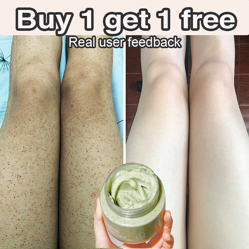 Gambar Exfoliating Whitening Body Scrub  Body Whitening Cream 250g  Remove Dead Skin Deep Exfoliating Chicken Skin whitening scrub body scrub for dead skin shea butter body scrub badan Exfoliator Gel Facial Peeling Go Dead Skin Whitening
