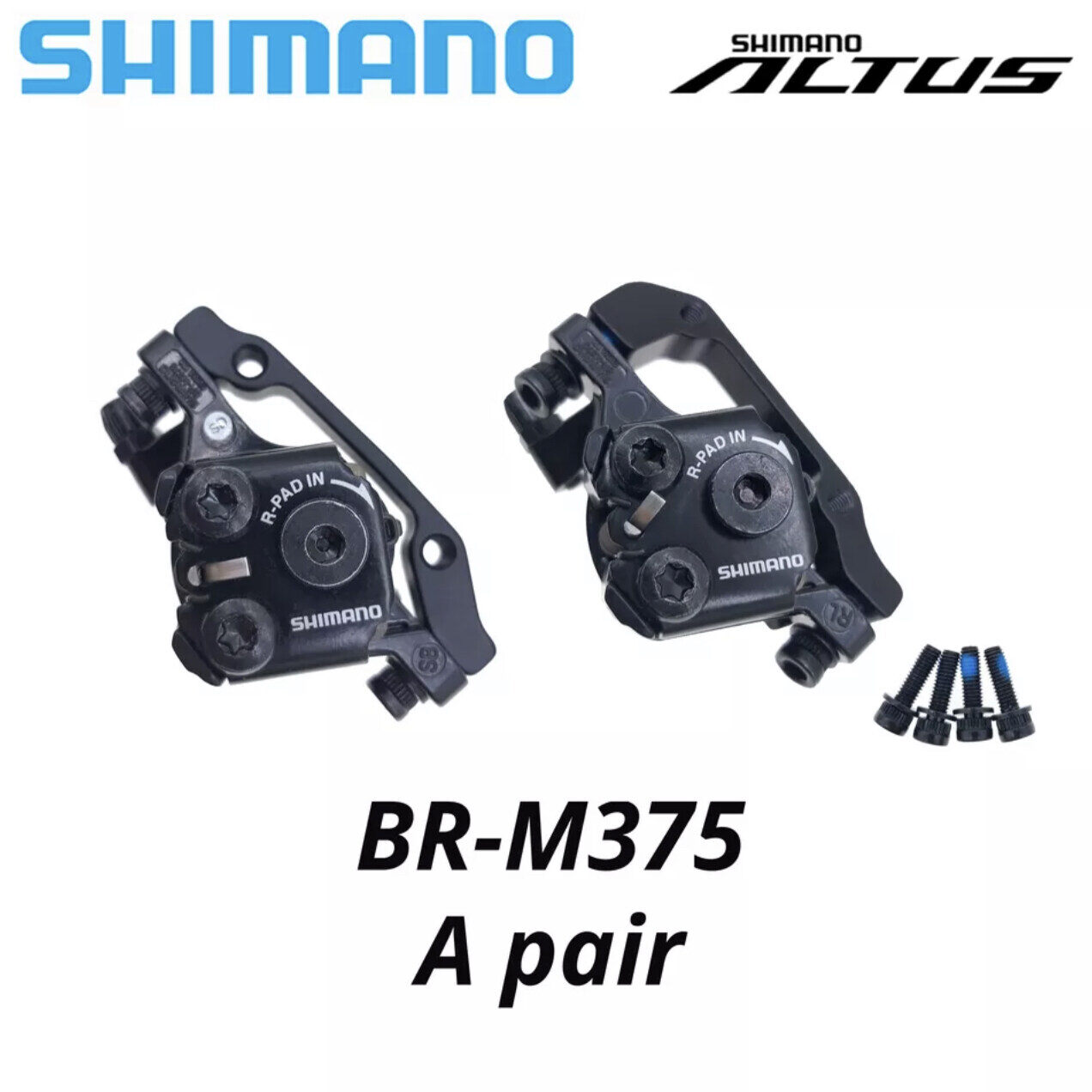 Shimano altus m375 phanh đĩa cơ avid g3 rô-tơ đĩa 6 móng tay đĩa cho xe đạp mtb phanh đĩa cơ calipers phụ kiện xe đạp