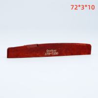 Guyker-Red Acoustic Guitar Bone Bridge Saddles Cow Bone Tops Nut folk pillows Base Pillow A Variety of Series