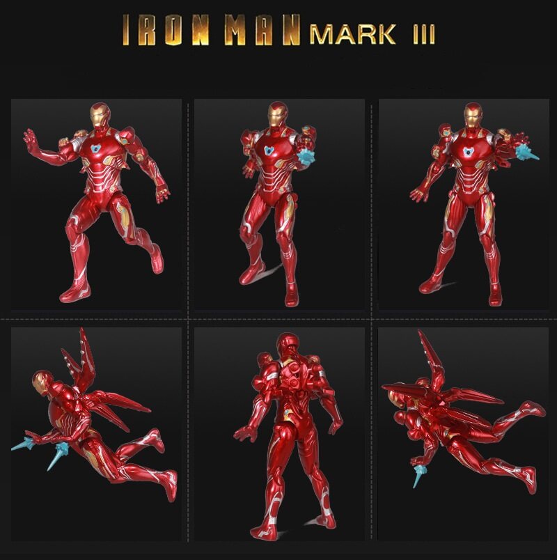 Đồ Chơi Trẻ Em Đồ Chơi Mô Hình Marvel Avengers Iron Man Buster Series 20Cm  Nhân Vật Hành Động Nhân Vật Hành Động PVC Đồ Chơi Mô Hình Sưu Tập Quà Tặng