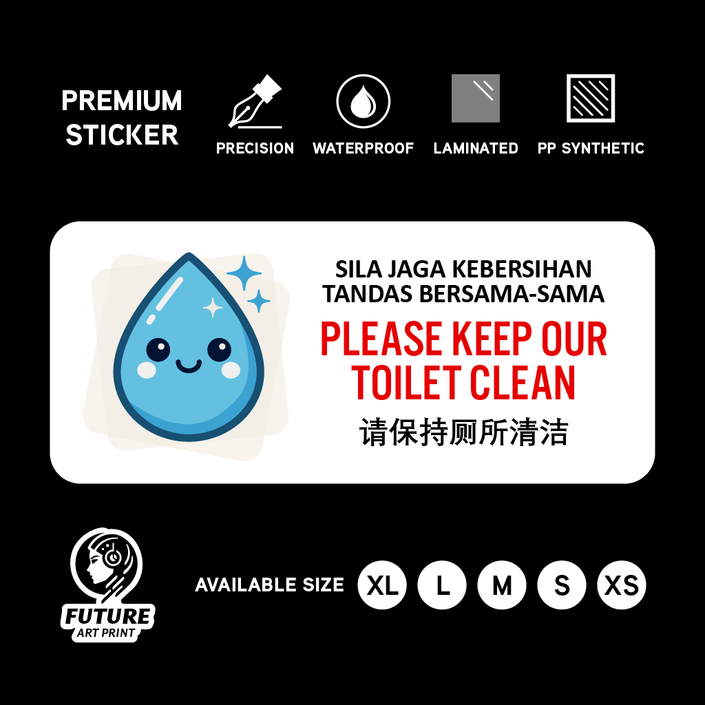 Free Keep Toilet Clean Signs - Templates - View #6