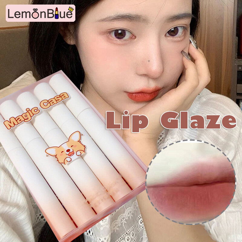 Gambar LemonBlue Portable Lip Glaze Lasting Non Stick Cup Matte Lipsticks Professional Lips Makeup Tool Great Gift for Women Girls