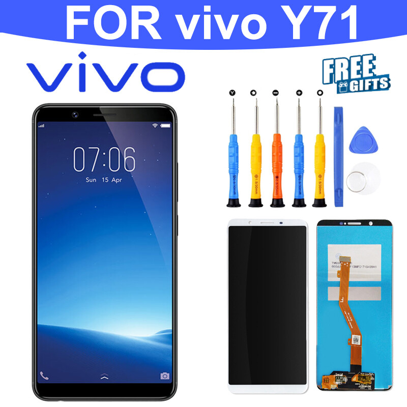 6.0" cho vivo y71 1724 1801i màn hình cảm ứng số hóa màn hình lcd thay thế lắp ráp