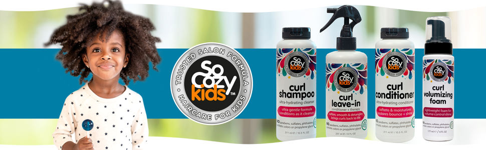 SoCozy Curl No Frizz or Fuss - Curls Done Right SoCozy Curl Spray a Mira-Curl: Repairs and restores