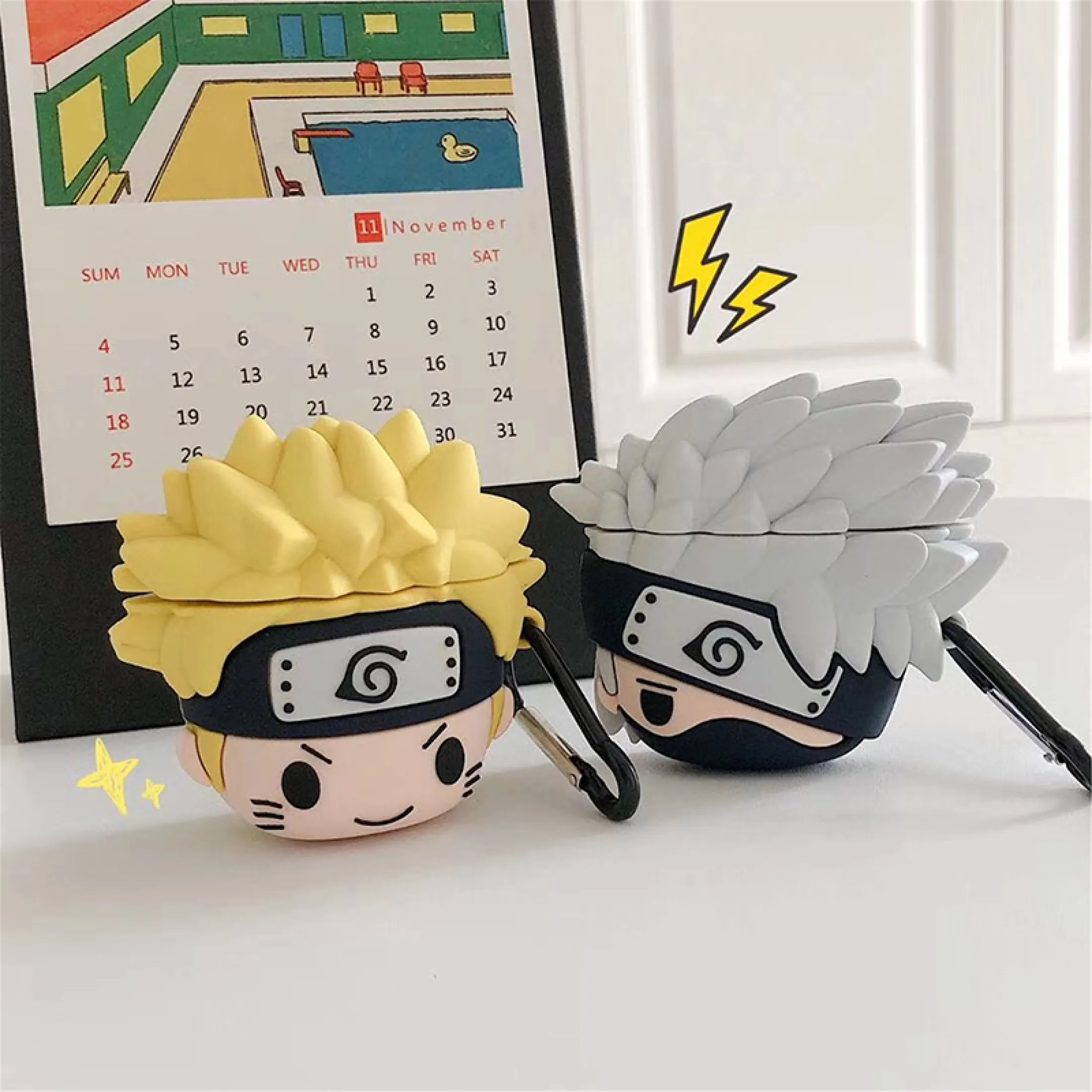 Anime Cute Q Naruto Sasuke Case For Airpods 1 2 Pro Charge Box Soft Silicone Wireless Bluetooth Earphone Protective Cover Coque Lazada Ph