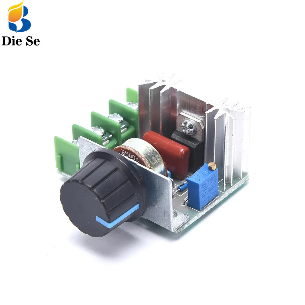 Diese Dimmer AC 50-220V 2000W Biến áp Bộ điều chỉnh tốc độ động cơ Công tắc