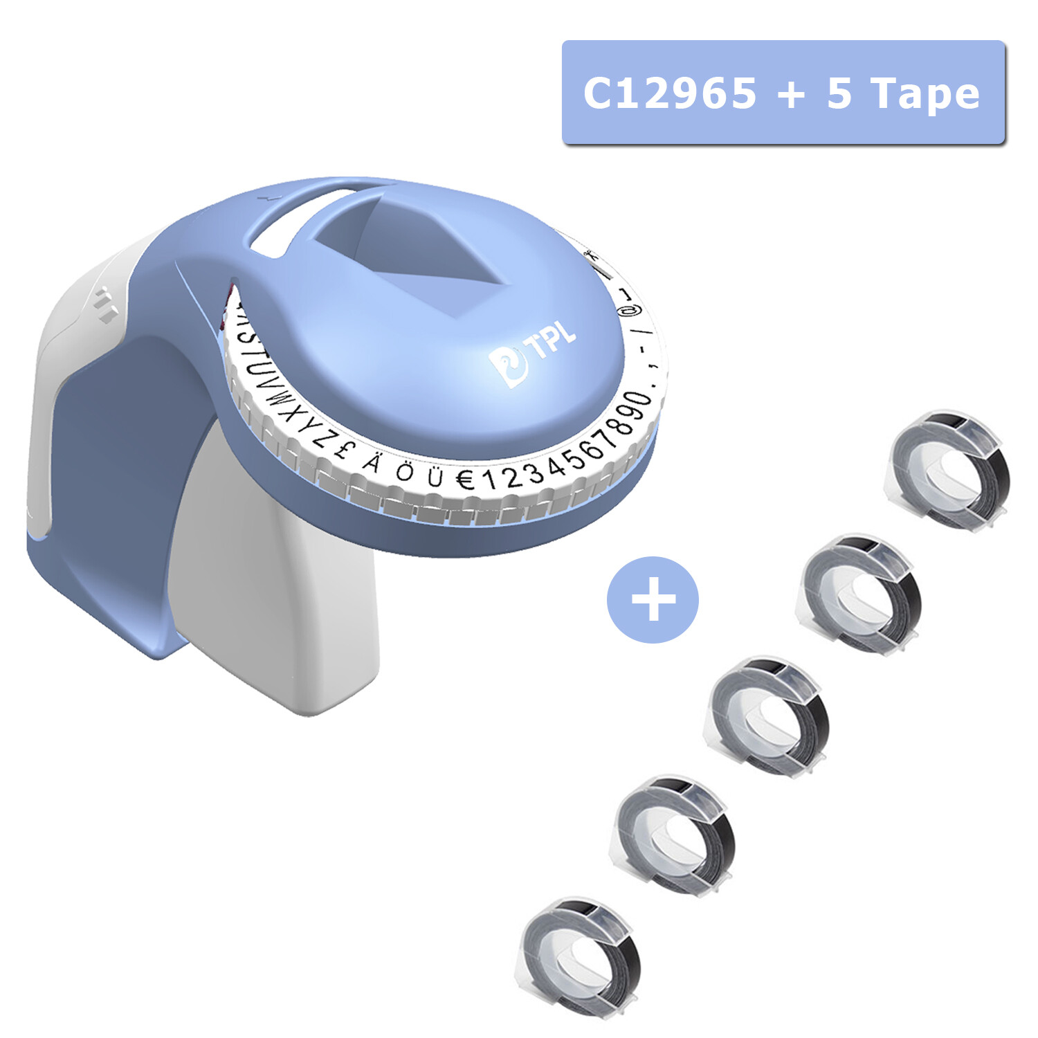 Máy Máy In Nhãn Dymo 12965 Cho Băng Dính 3D 9Mm Cho Dymo Organizer Xpress Máy In Nhãn S