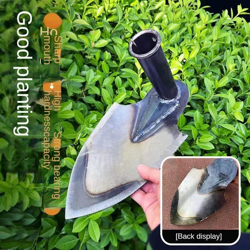 Thép mangan dày cuốc cuốc điểm cuốc đất rời cày rau bón phân dụng cụ mương sườn núi