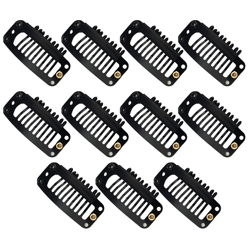 🔥🔥🔥kẹp chặn chốt cho tóc giả kẹp tóc giả 9 răng 11 chiếc