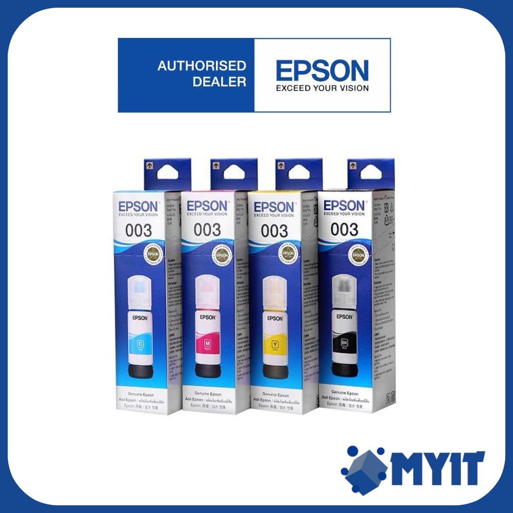 Epson 003 Black and Color Bottle Bundle 