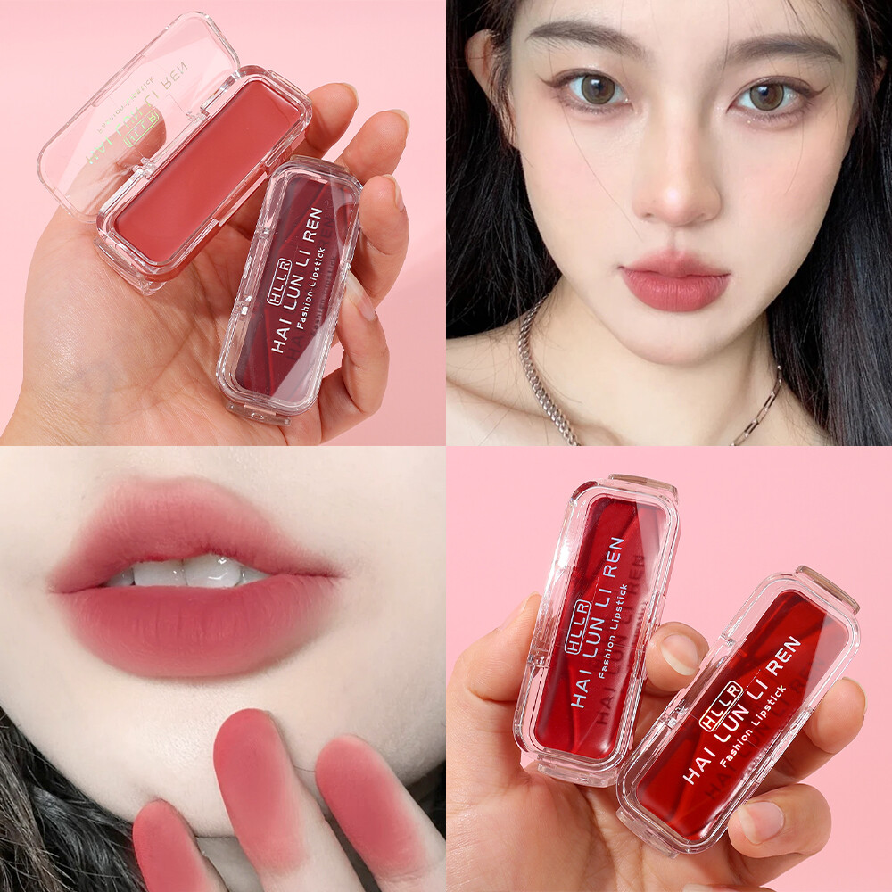 Son kem lì 4 màu son bùn velvet lipstick son bóng bền lâu son bóng
