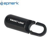 Lepmerk MQ-1017 Smart Fingerprint Padlock Waterproof Biometric Lock Portable Keyless Security Lock Anti-Theft Lock for Luggage School Bag Suitcase Handbag Cabinet Bike