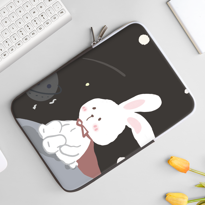 Bao Đựng Máy Tính Xách Tay Dễ Thương Ốp Chống Sốc Máy Tính Xách Tay PU Cho Macbook Air 13 Ốp M1 Pro 