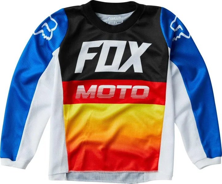 Tay áo dài drifit Fox Jersey cho nam giới lái mô-tô Áo sơ mi Motocross Jersey động cơ áo quần thể thao