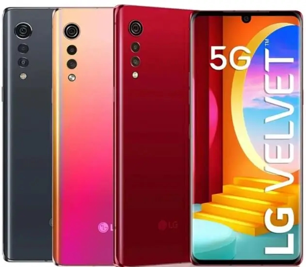 Original Unlocked LG G9 5G G900VM  SmartPhone LG VELVET Mobile Phone 128GB 6.8'' Screen Refurbished Cell Phone(US VERSION) · v12