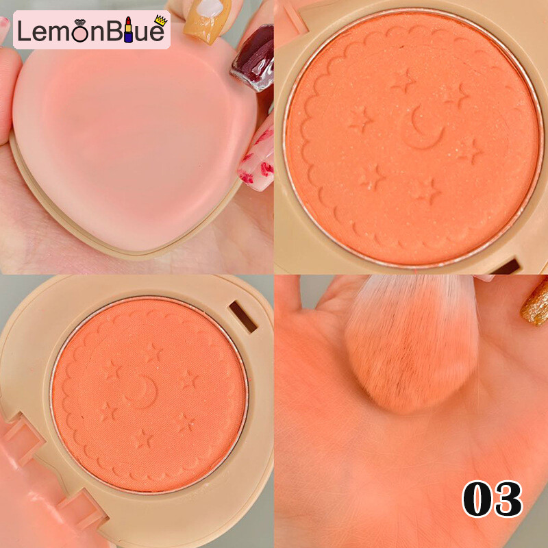Gambar Portable Matte Fine Shimmers Rouge Blush Nature Brighten Skin Colour Facial Facial Makeup Nature Brighten Skin Colour Portable Matte Fine Shimmers Rouge Blush