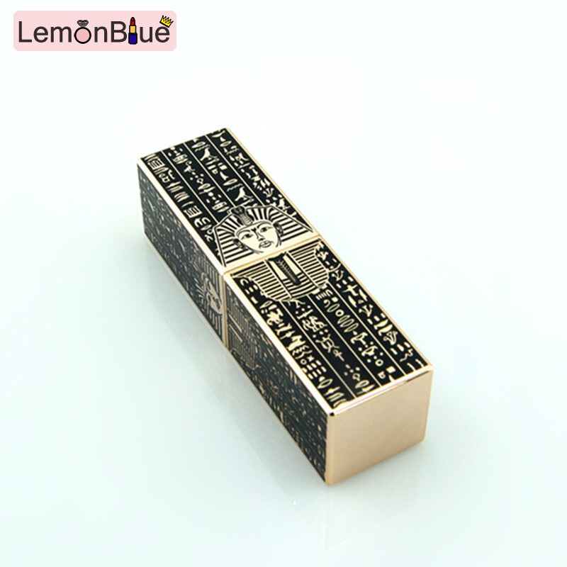 Gambar Square Magnetic Empty Lipstick Tube Refillable Retro Lip Balm Container Empty Lipstick Tube 1pcs Square Magnetic Women Girls Refillable Retro Lip Balm Container DIY Cosmetic Accessories Reusable Durable Portable