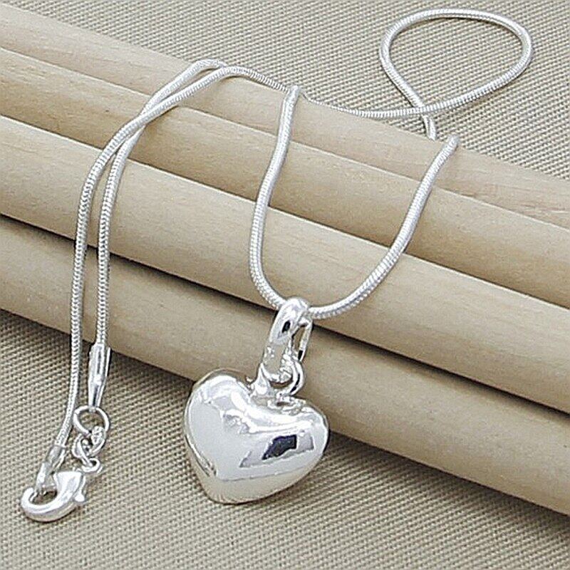 good quality silver necklace