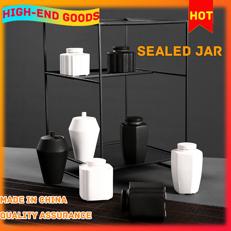 Gambar Retro Ceramic Small Sealed Pot Tea Pot Stoneware Small Pot Mini Portable Tea Pot