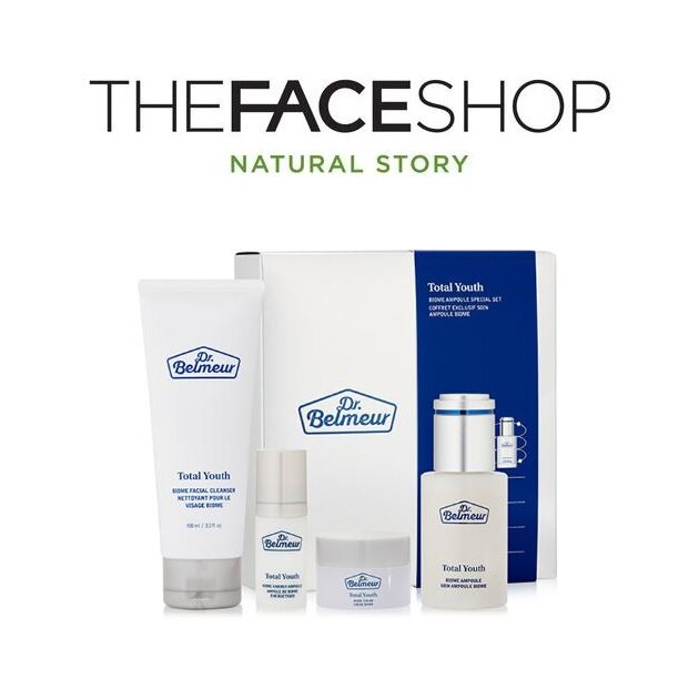 Gambar [THE FACE SHOP] Dr. Belmeur Total Youth Biome Ampoule Set