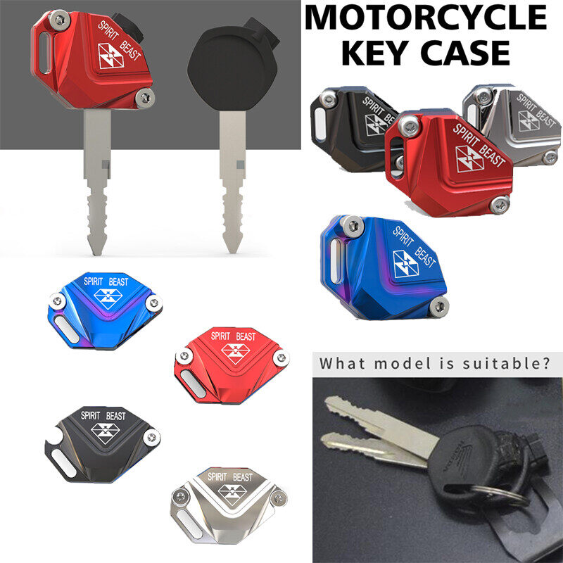 SPIRIT BEAST Vỏ Bọc Chìa Khóa Xe Máy Vỏ Phụ Kiện Nhôm CNC Cho Honda CBR 150 Cho Honda Click 125i