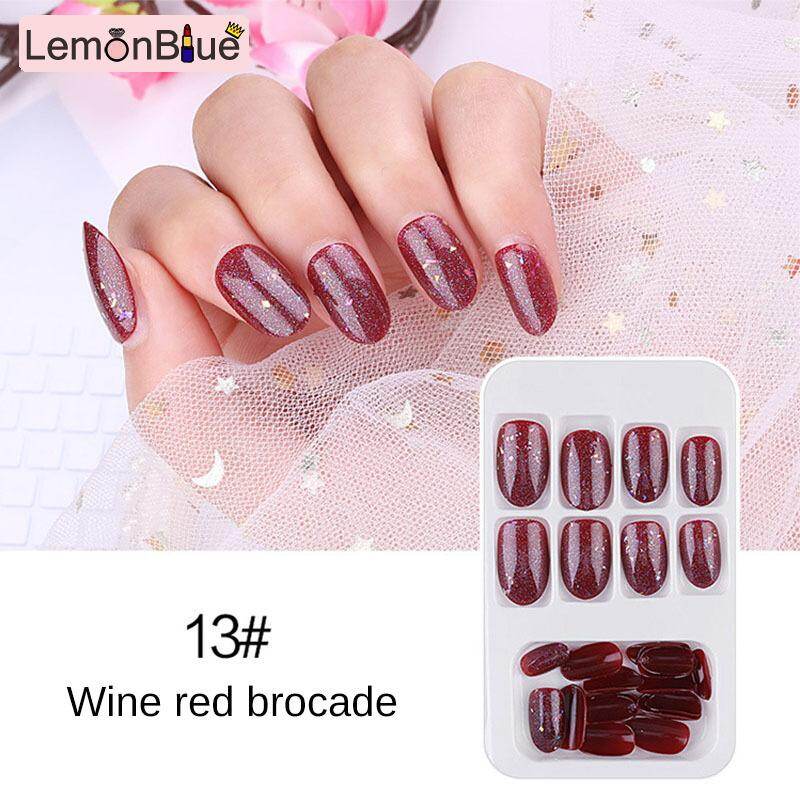 Gambar LemonBlue Nail Art Stickers DIY Manicure Decoration Decals Accessories Fashion for Women 13